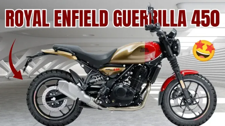 Royal Enfield Guerrilla 450: A New-Age Scrambler with Classic Soul and Modern Power