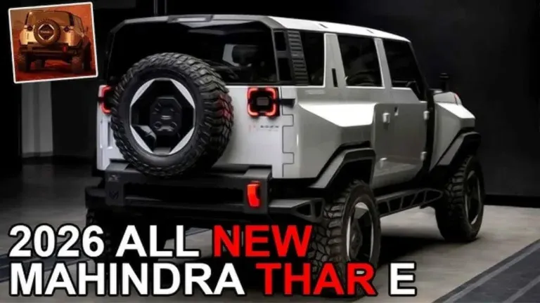 Mahindra Thar.e Unveiled in India: A Bold Electric SUV for the Future of Off-Roading