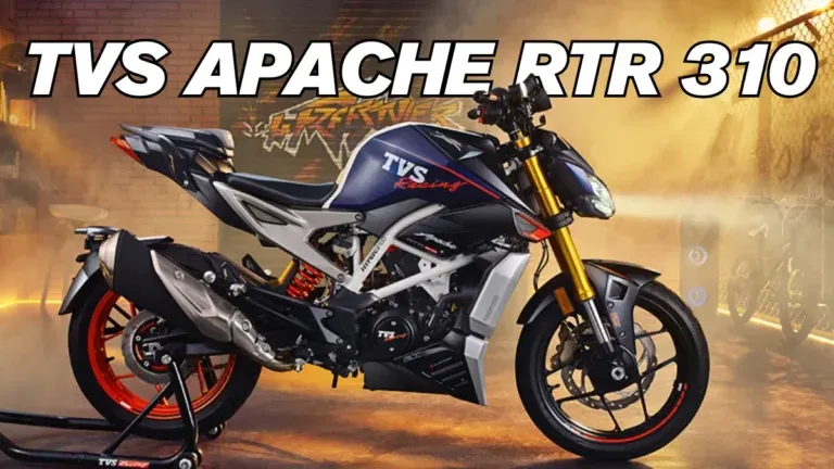 TVS Apache RTR 310 Launched in India at ₹2.43 Lakh: Pure Performance, No Compromise