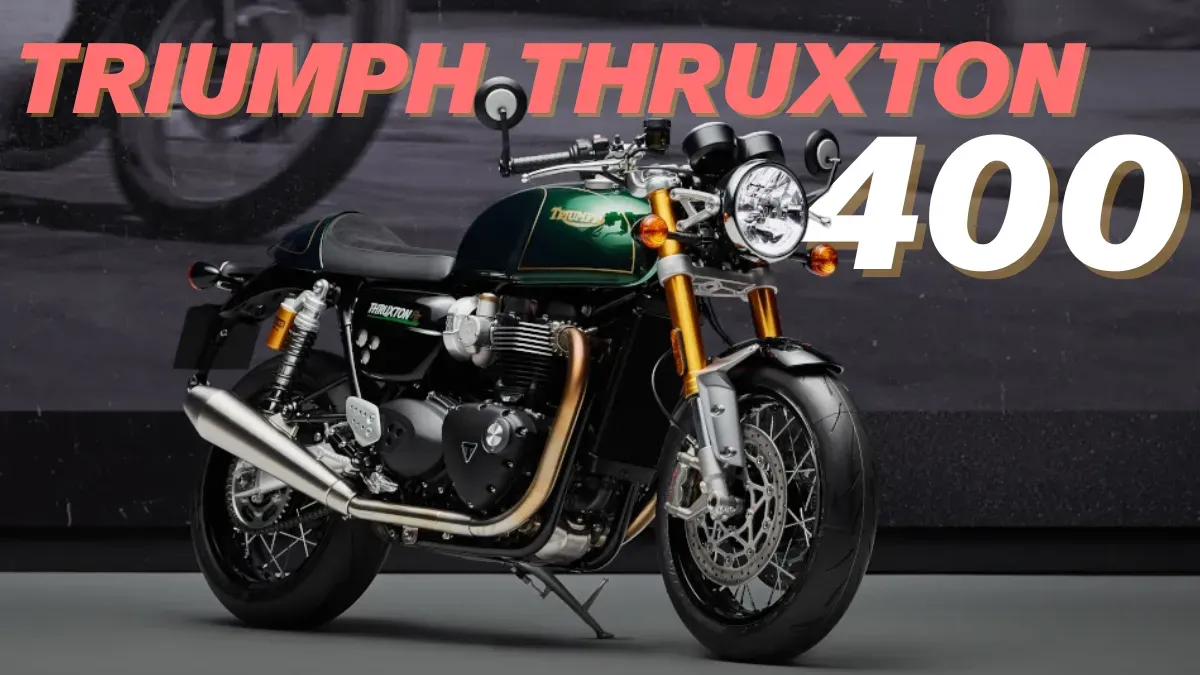 Triumph Thruxton 400: Classic Café Racer Charm with a Modern Soul