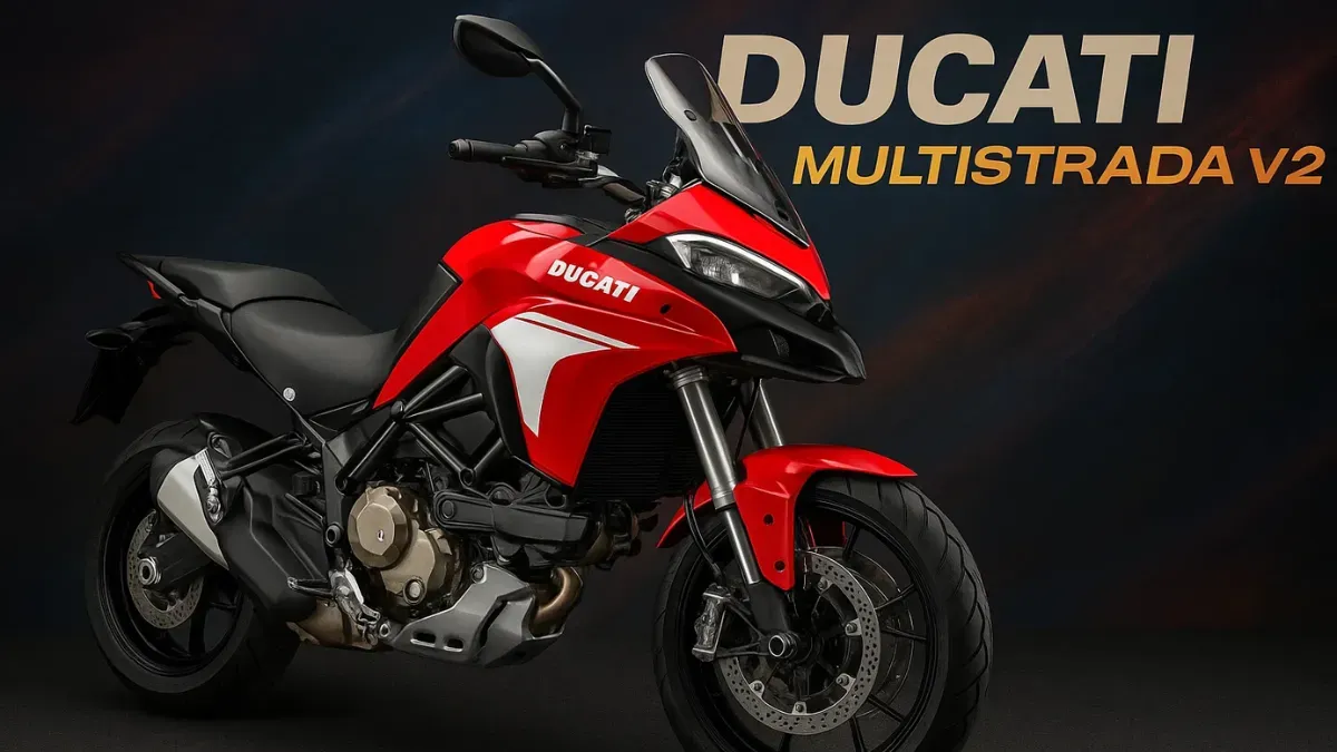 Ducati Multistrada V2 A Versatile Adventure-Touring Machine Starting at ₹15.49 Lakh, Built for Comfort, Performance & All-Terrain Thrills