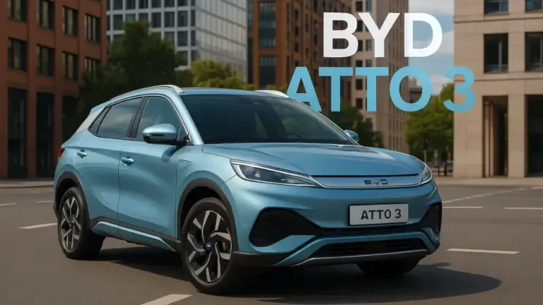 BYD Atto 3 – Premium Electric SUV Starting at ₹33.99 Lakh with Futuristic Design and Long Range