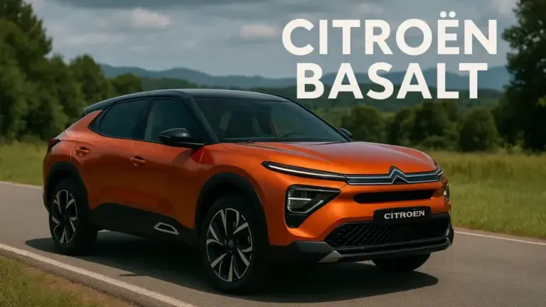 Citroën Basalt: A Bold New Coupe SUV for the Indian Urban Adventurer