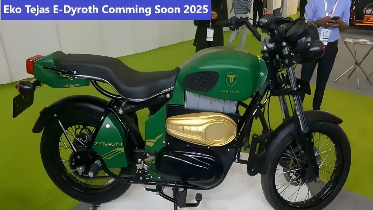 Eko Tejas E-Dyroth Electric Bike Launched in India at ₹1.30 Lakh – A Smart, Affordable Commuter EV