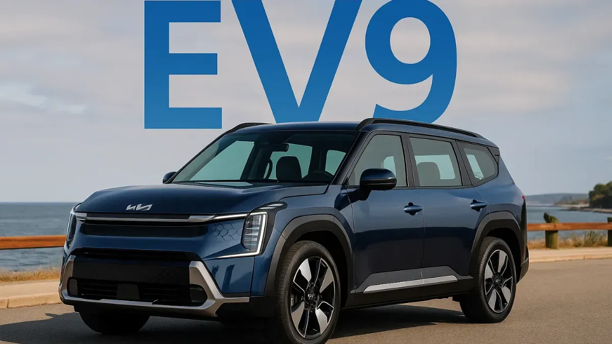 Kia EV9 A Futuristic 7-Seater Electric SUV with Luxury, Power, and Long Range