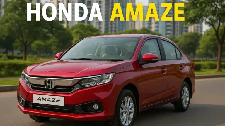 Honda Amaze : A Compact Sedan That Balances Style and Practicality