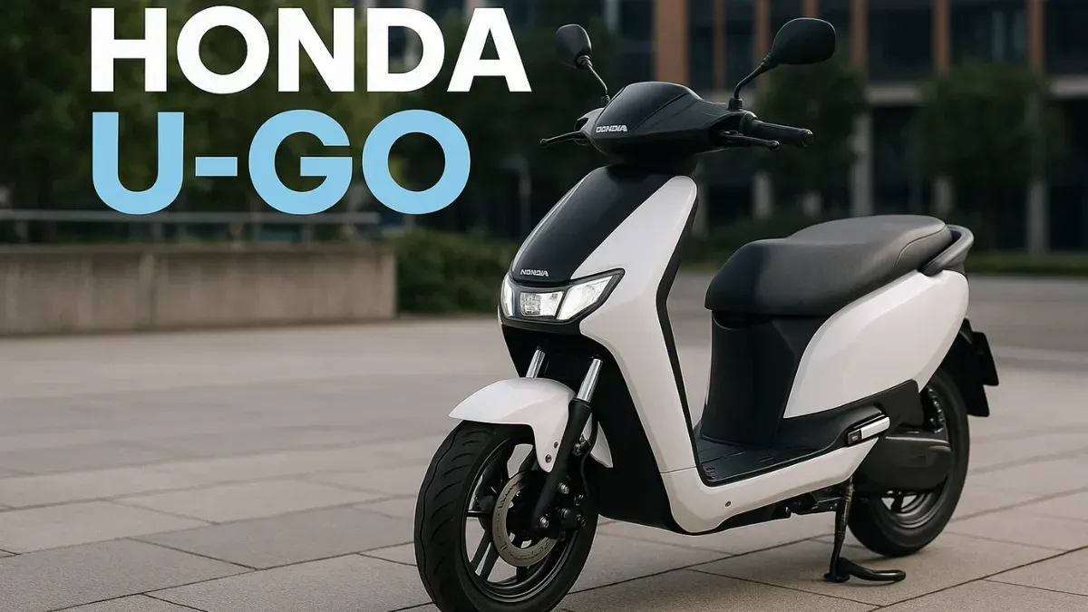 🏷️ Honda U-GO: Sleek Urban Electric Scooter with 130km Range and Smart Features for Daily Commute