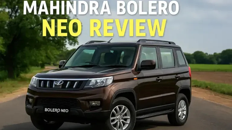 Mahindra Bolero Neo Review A Rugged SUV with Modern Comforts