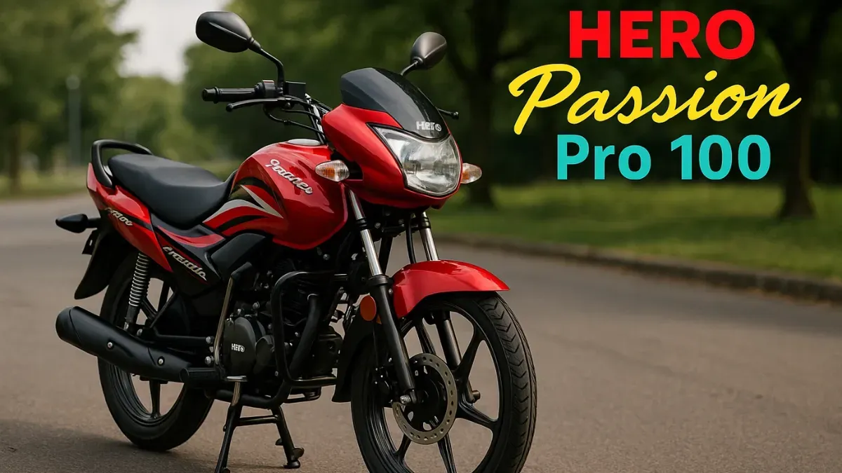 Hero Passion Pro 100 – The Everyday Commuter That Combines Style, Mileage, and Reliability