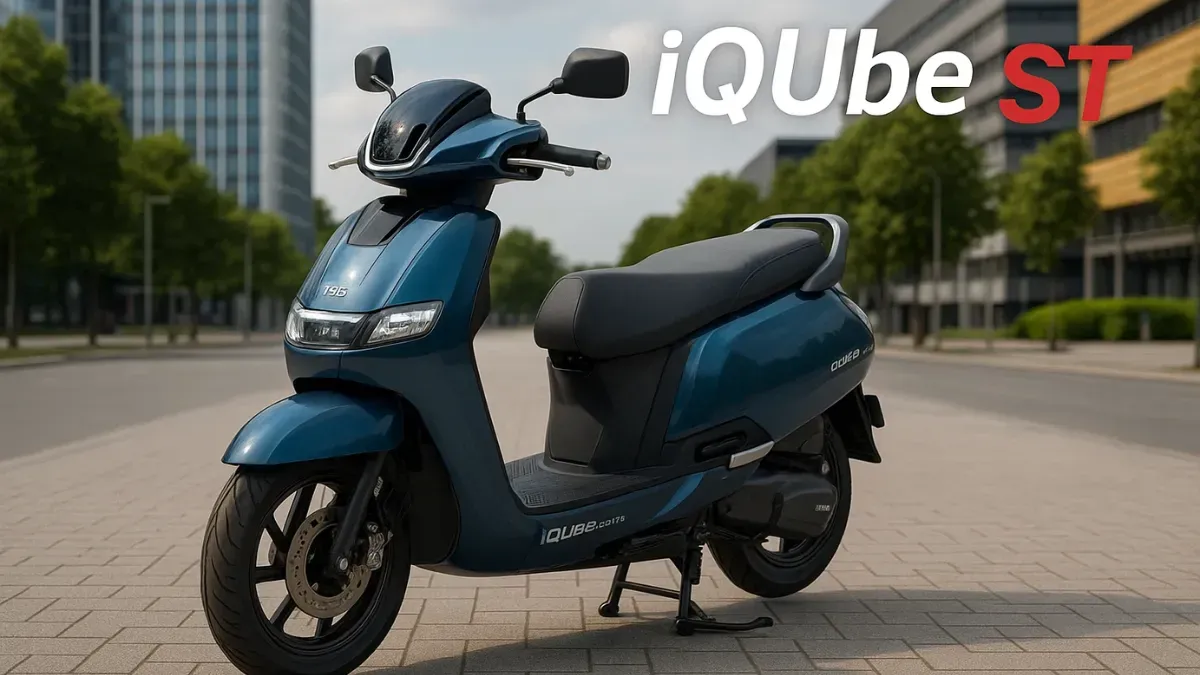 TVS iQube ST: Smart, Connected, and Efficient Electric Scooter – Price Starts at ₹1,25,000