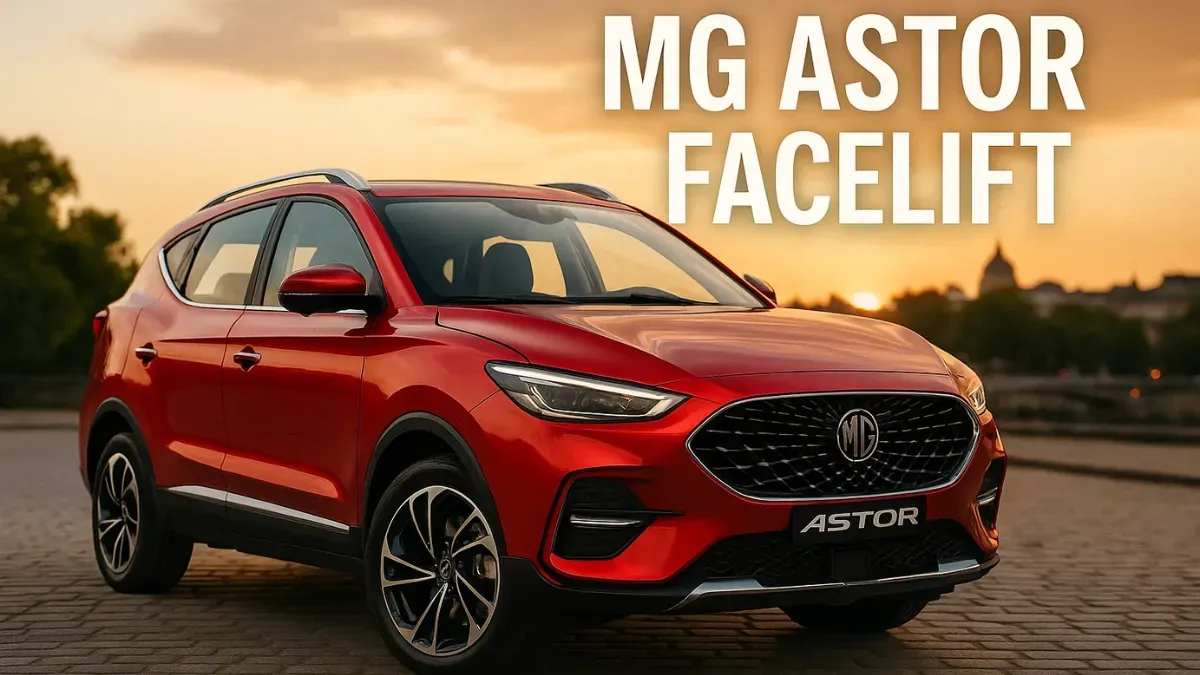MG Astor Facelift: A Refined Upgrade with Smarter Tech and Sharper Design