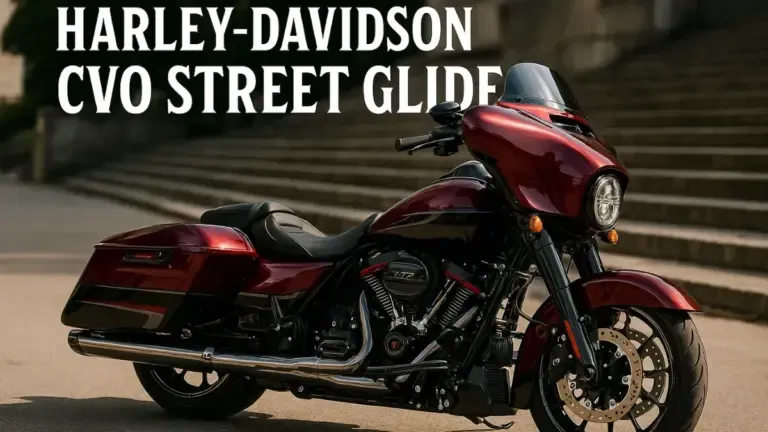 Harley-Davidson CVO Street Glide: Is This the Ultimate Luxury Touring Motorcycle?