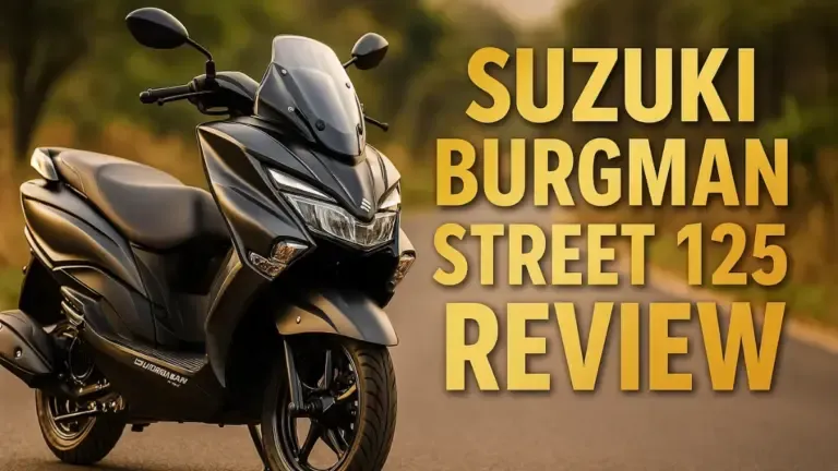 Suzuki Burgman Street 125 Review: Maxi-Scooter Style, City-Friendly Comfort