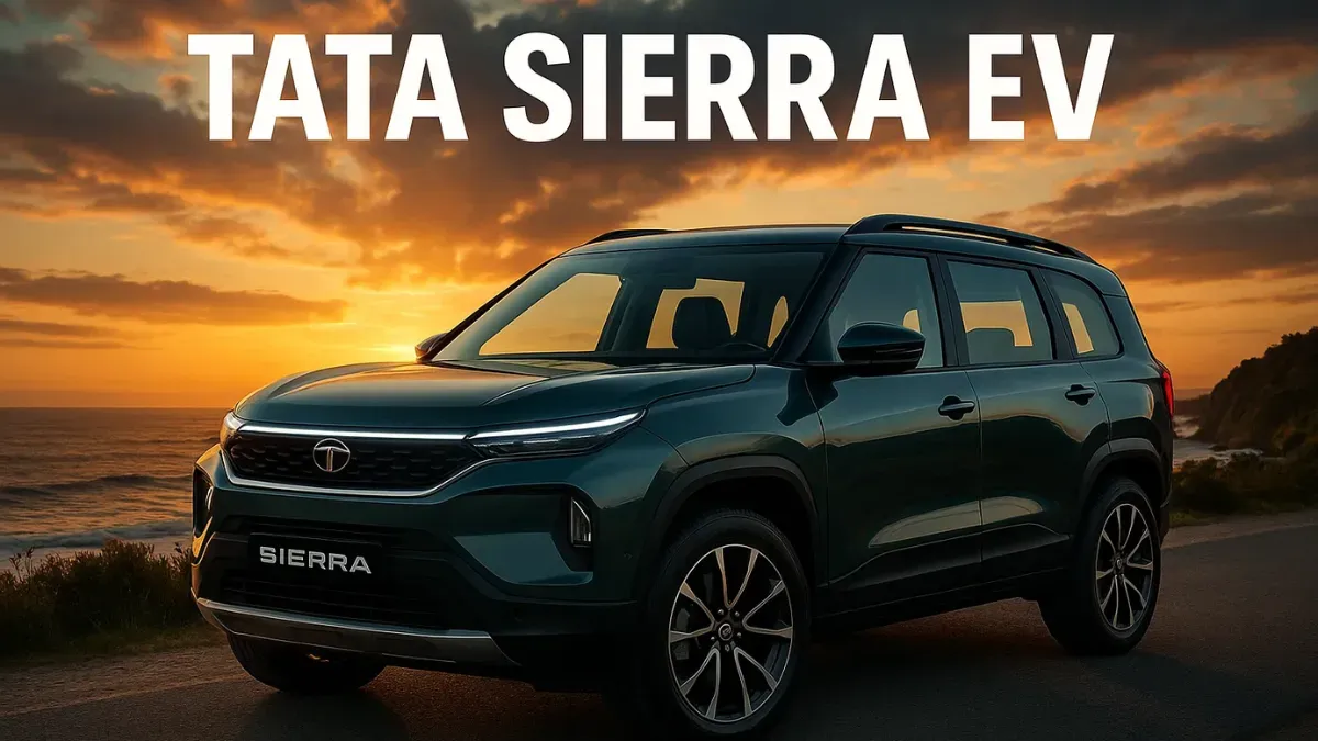 Tata Sierra EV Unveiled: A Modern Electric SUV Reviving an Icon with Futuristic Tech