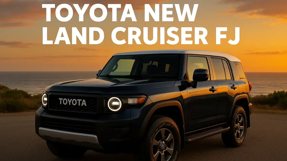 Toyota New Land Cruiser FJ : Classic Ruggedness with a Modern Soul