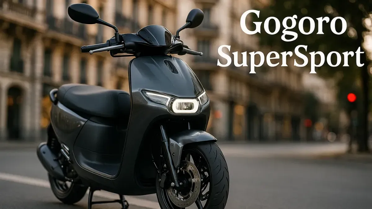 Gogoro Supersport: A High-Performance Electric Scooter Built for Speed, Style, and Smart Mobility