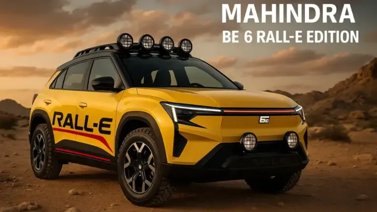 Mahindra BE 6 Rall-E Edition: A Bold Electric SUV Built for Adventure and Performance